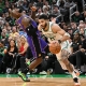 TATUM STARS AS CELTICS END LAKERS RUN