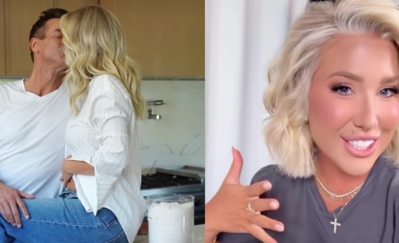 PREGNANT SAVANNAH CHRISLEY ADDRESSES AGE GAP WITH FIANCÉ JASON