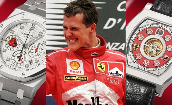 MICHAEL SCHUMACHER’S ICONIC WATCHES TO GO FOR AUCTION IN MAY 13 2024