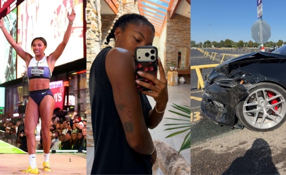 TARA DAVIS-WOODHALL SAYS SHE'S ‘LUCKY TO BE ALIVE’ AFTER CAR CRASH