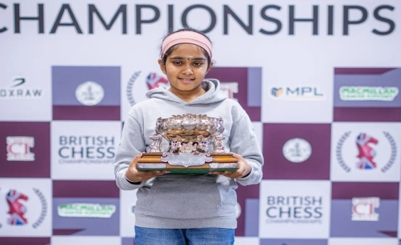 BRITISH CHESS CHAMPION, 11, BECOMES YOUNGEST FEMALE GRANDMASTER IN HISTORY