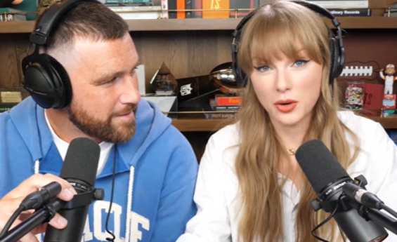 FRIENDS OF TAYLOR SWIFT AND TRAVIS KELCE SEEN IN NEW YORK AHEAD OF ANTICIPATED WEDDING