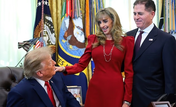 MICHAEL DELL HITS OUT AT TROLLS WHO MOCKED HIS WIFE SUSAN FOR HER LOOKS