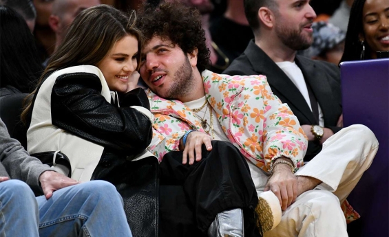 SELENA GOMEZ ADMITS  SHE FINDS 'SAFETY' AND  A FUTURE WITH BENNY BLANCO