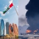 IRAN WARNS UAE RESIDENTS TO LEAVE AREAS NEAR MAJOR PORTS IN ABU DHABI AND DUBAI.