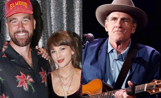 JAMES TAYLOR REVEALS WHY HE MISSED TAYLOR SWIFT AND TRAVIS KELCE'S WEDDING