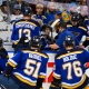 ST LOUIS BLUES' DYLAN HOLLOWAY HOSPITALISED AFTER SCARY ON ICE INCIDENT 