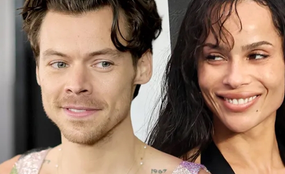 ZOË KRAVITZ DEBUTS SECRET TATTOO MATCHING FIANCÉ HARRY STYLES' INK