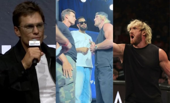 TOM BRADY RESPONDS AFTER A VIRAL VIDEO OF HIM SLAPPING LOGAN PAUL