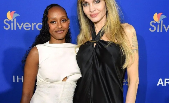 ANGELINA JOLIE'S DAUGHTER ZAHARA DROPS BRAD PITT'S LAST NAME AT COLLEGE GRADUATION