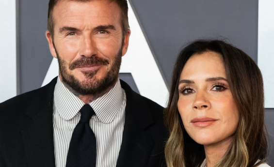 DAVID BECKHAM TEASES VICTORIA BECKHAM OVER HER NIGHTLY HABIT WHEN THEY GO OUT.