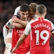 THE GUNNERS EDGE ON IN THE TITLE RACE AS THEY PAINT LONDON RED