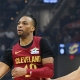 GARLAND DROPS 40 IN CAVS' 12TH STRAIGHT WIN