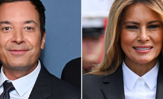 JIMMY FALLON JOKES MELANIA TRUMP  RAN OFF WITH MITCH MCCONNELL
