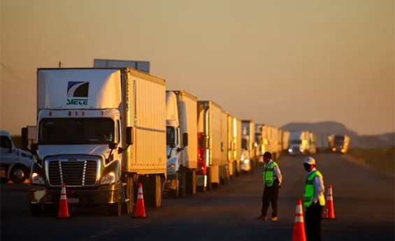 PRESIDENT TRUMP'S IMMIGRATION CRACKDOWN COULD TAKE 200,000 TRUCKERS OFF THE ROAD
