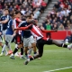 BRENTFORD STUNS MANCHESTER UNITED 4-3 IN THRILLER