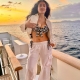 SALMA HAYEK DITCHES HER CLOTHING FOR 60TH BIRTHDAY
