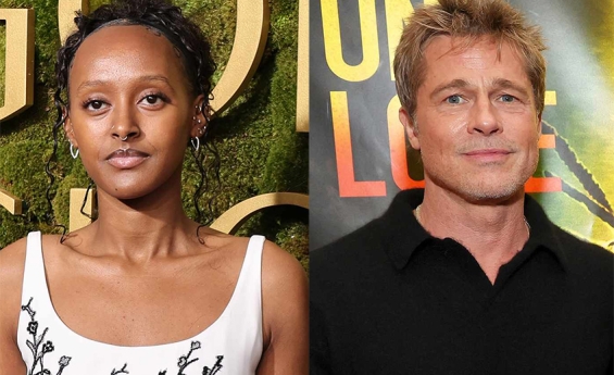 BRAD PITT'S DAUGHTER ZAHARA TAKES OUT AD TO DROP HIS NAME