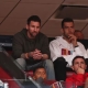 MESSI AND TEAMMATES ATTEND MIAMI HEAT GAME