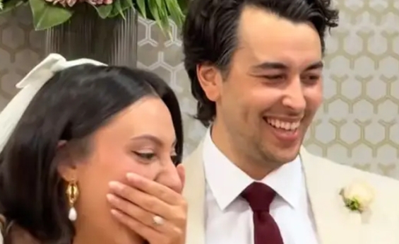 U.K. PRIME MINISTER ANDY BURNHAM SURPRISES NEWLYWEDS WITH VIDEO AFTER BRIDE JOKES ABOUT HIM ‘RUINING’ THEIR WEDDING