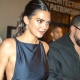 KENDALL JENNER AND BAD BUNNY COORDINATED IN MATCHING BLACK ATTIRE DURING ROMANTIC EVENING IN PARIS
