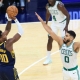 PACERS HOLD OFF CELTICS IN OVERTIME, CAVS ROUT LAKERS IN JAMES FAMILY'S RETURN