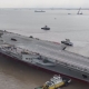 CHINA’S LARGEST AIRCRAFT CARRIER EMBARKS ON MAIDEN SEA TRIALS, SIGNALING NAVAL ADVANCEMENTS