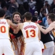 HAWKS BEAT JAZZ WITH DRAMATIC BUZZER-BEATER