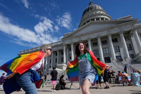 A NEW UTAH LAW WOULD BAN PRIDE FLAGS FROM BEING SHOWN IN SCHOOLS