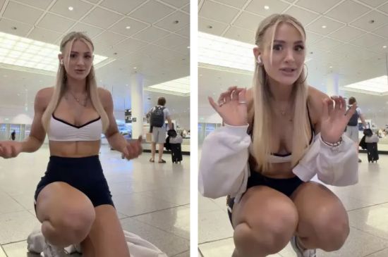 FITNESS INFLUENCER EDDA ELISA BANNED FROM BOARDING A FLIGHT BECAUSE OF HER REVEALING OUTFIT