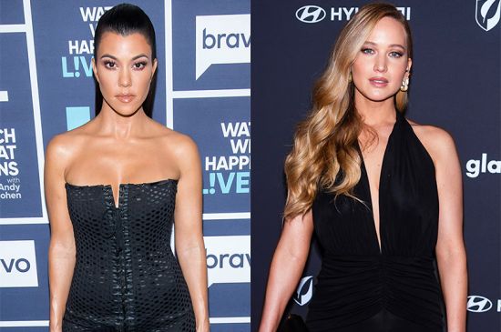 KOURTNEY KARDASHIAN REACTS TO JENNIFER LAWRENCE CALLING HER 'ANNOYING'