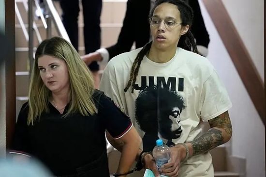 BRITNEY GRINER SAYS SHE WANTED TO COMMIT SUICIDE MORE THAN ONCE WHILE IN DETAINMENT
