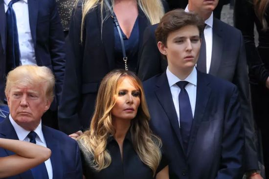 BARRON TRUMP EMERGES IN THE POLITICAL ARENA