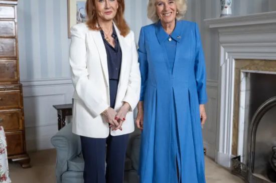 QUEEN CAMILLA UNDER FIRE AFTER POSTING PICTURE WITH J.K. ROWLING DURING PRIDE MONTH