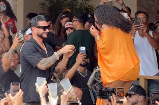 JERSEY SHORE STAR PAULY D ENGAGED TO LONG TIME GIRLFRIEND NIKKI HALL