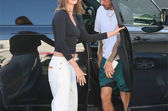 JUSTIN AND HAILEY BIEBER ENJOY LOW-KEY DINNER DATE AT POPULAR L.A SUSHI SPOT