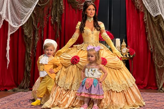 PARIS HILTON DEFENDS BELLE COSTUME AMID HALLOWEEN BACKLASH