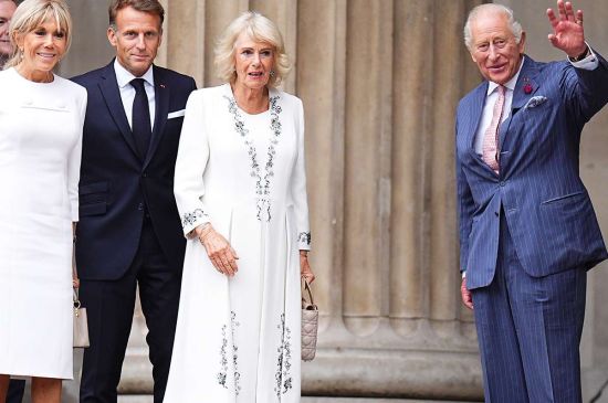 KING CHARLES AND QUEEN CAMILLA MAKE FIRST PUBLIC APPEARANCE SINCE HARRY AND MEGHAN'S REURN TO THE UK