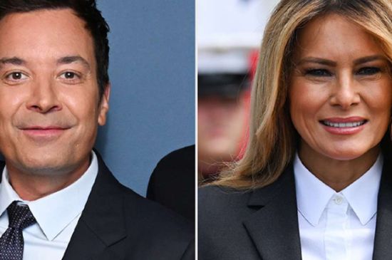 JIMMY FALLON JOKES MELANIA TRUMP  RAN OFF WITH MITCH MCCONNELL