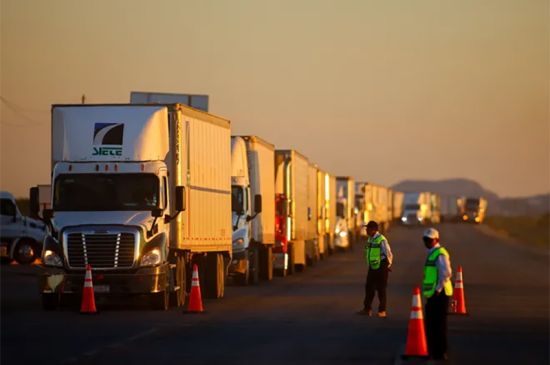 PRESIDENT TRUMP'S IMMIGRATION CRACKDOWN COULD TAKE 200,000 TRUCKERS OFF THE ROAD